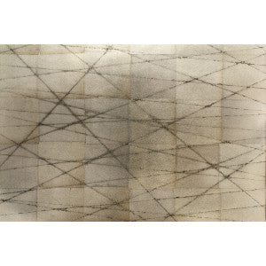 Satoru Silver Black by Brunschwig & Fils Wallcovering