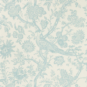 Cevennes Aqua by Brunschwig & Fils Wallcovering