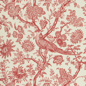Cevennes Red by Brunschwig & Fils Wallcovering