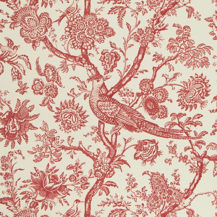 Cevennes Red by Brunschwig & Fils Wallcovering Brunschwig & Fils Wallcovering Cevennes RedWallcovering VOLUME 57 PAPER - 100% United States </p><p>Repeat: H: 27, V: 25.25 27 - Fabric Carolina -