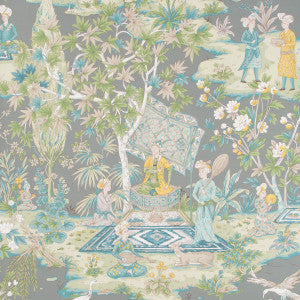 Lodi Garden Grey by Brunschwig & Fils Wallcovering