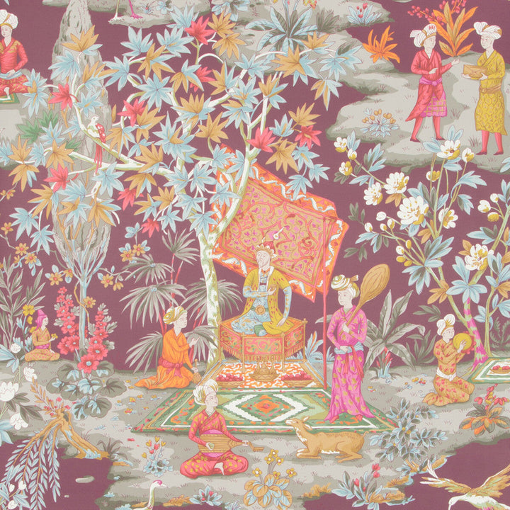 Lodi Garden Plum by Brunschwig & Fils Wallcovering Brunschwig & Fils Wallcovering Lodi Garden PlumWallcovering VOLUME 57 CELLULOSE - 45%;BINDER - 20%;MINERAL FILLERS - 20%;POLYESTER - 15% United Kingdom </p><p>Repeat: H: 27.5, V: 28.7 27.5 - Fabric Carolina -