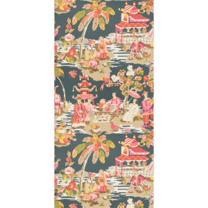 Xian Grey/Pink by Brunschwig & Fils Wallcovering
