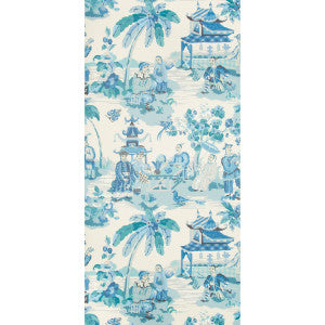 Xian Porcelain by Brunschwig & Fils Wallcovering