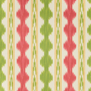 Avera Red/Green by Brunschwig & Fils Wallcovering