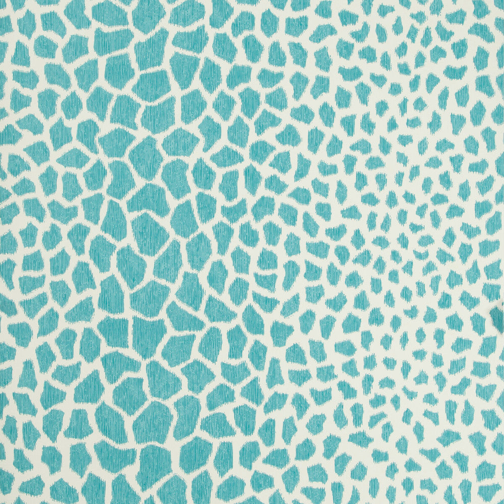 Jiraffa Aqua by Brunschwig & Fils Wallcovering Brunschwig & Fils Wallcovering Jiraffa AquaWallcovering VOLUME 57 PAPER - 100% United States </p><p>Repeat: H: 27, V: 27 27 - Fabric Carolina -
