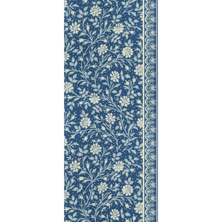 Verrieres Blue by Brunschwig & Fils Wallcovering Brunschwig & Fils Wallcovering Verrieres BlueWallcovering VOLUME 57 PAPER - 100% United States </p><p>Repeat: H: 22.9, V: 40.8 27 - Fabric Carolina -