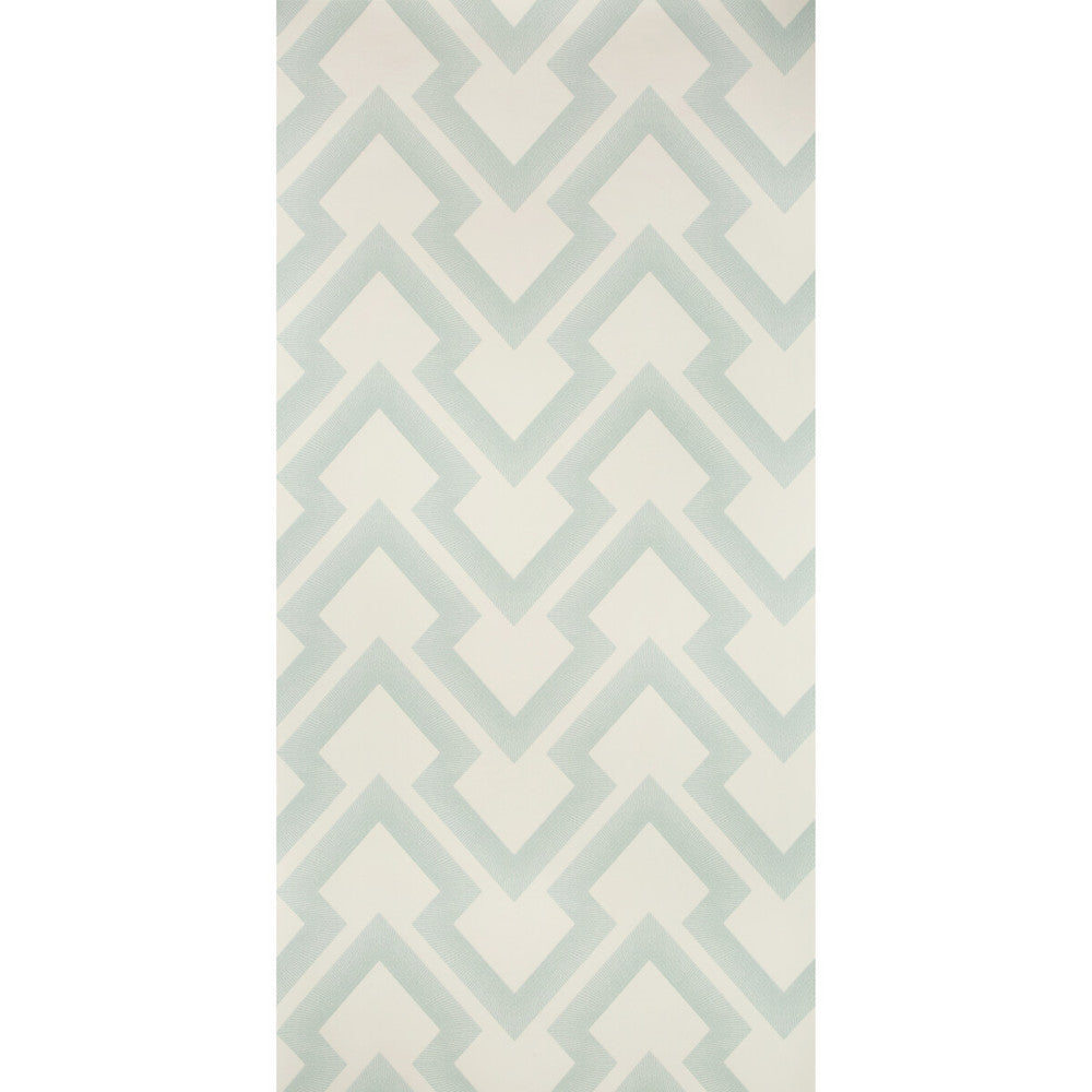 Lightning Bolt Spa by Brunschwig & Fils Wallcovering Brunschwig & Fils Wallcovering Lightning Bolt SpaWallcovering VOLUME 57 PAPER - 100% United States </p><p>Repeat: H: 13.5, V: 6.875 27 - Fabric Carolina -