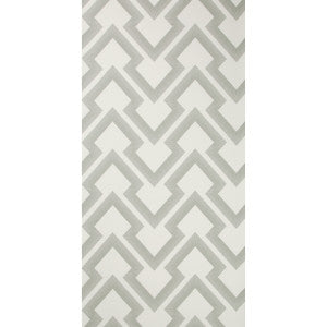 Lightning Bolt Grey by Brunschwig & Fils Wallcovering