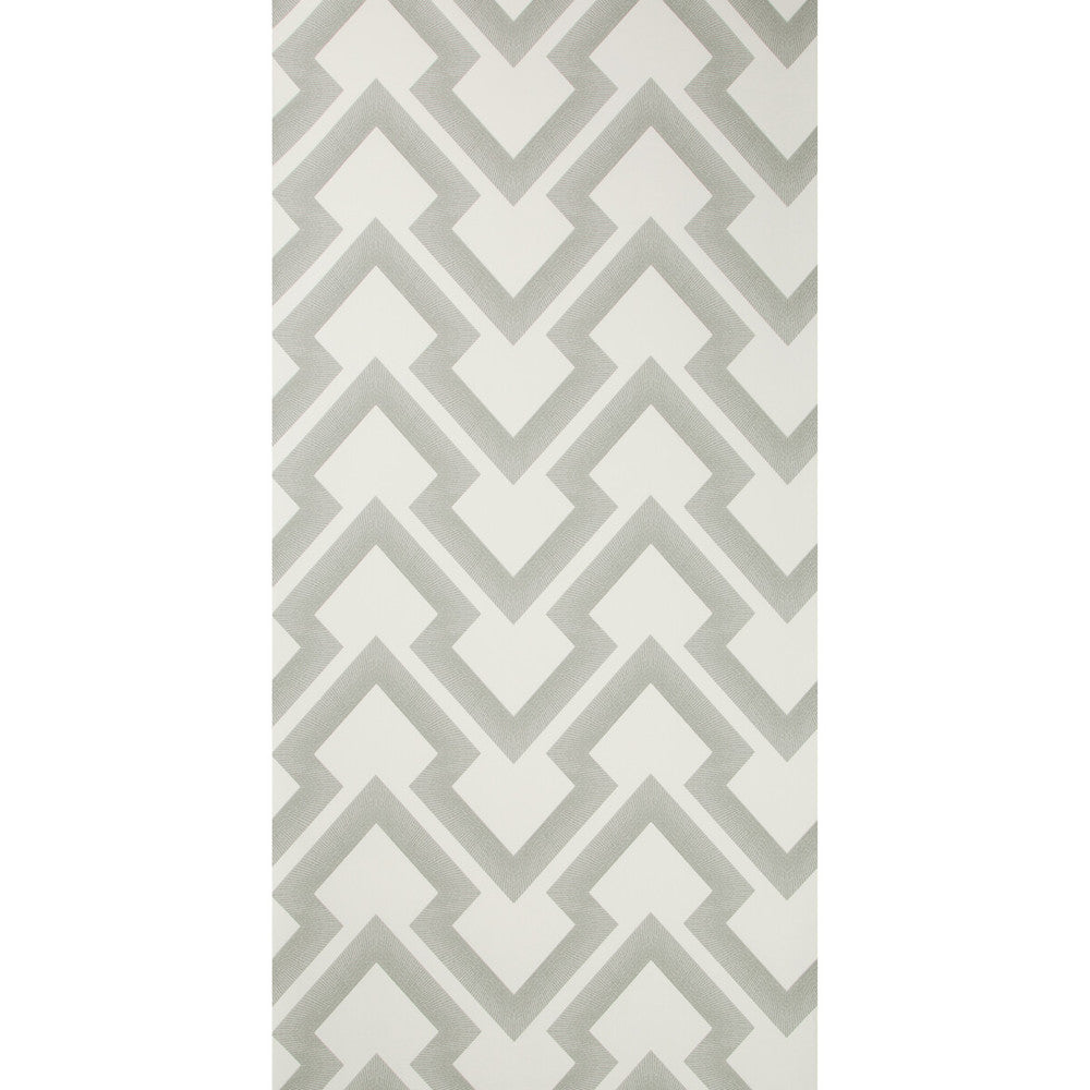 Lightning Bolt Grey by Brunschwig & Fils Wallcovering Brunschwig & Fils Wallcovering Lightning Bolt GreyWallcovering VOLUME 57 PAPER - 100% United States </p><p>Repeat: H: 13.5, V: 6.875 27 - Fabric Carolina -