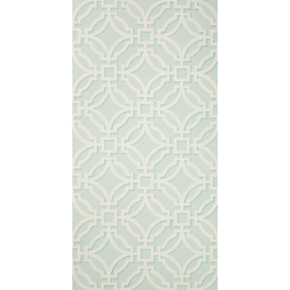 Salvy Aqua by Brunschwig & Fils Wallcovering Brunschwig & Fils Wallcovering Salvy AquaWallcovering VOLUME 57 PAPER - 100% United States </p><p>Repeat: H: 27, V: 27 27 - Fabric Carolina -