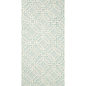 Salvy Aqua by Brunschwig & Fils Wallcovering