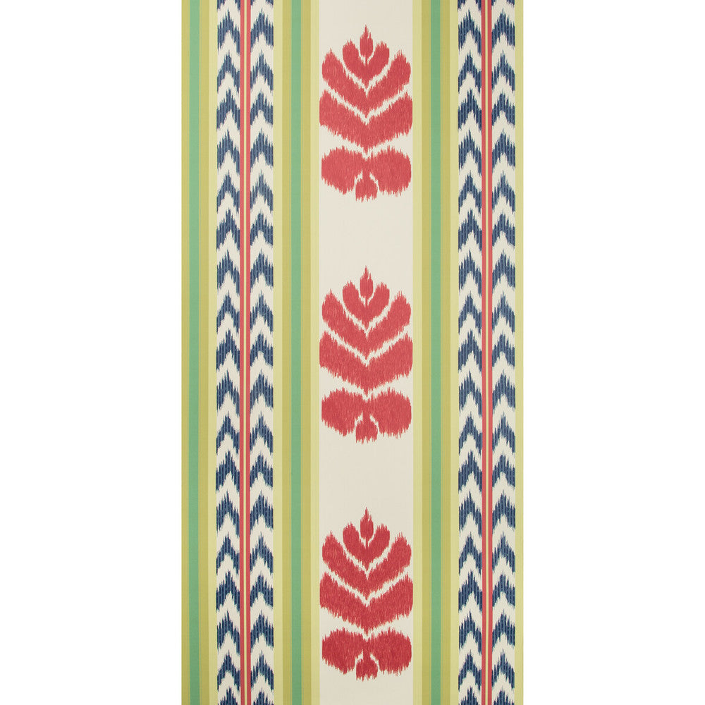 Chenonceaux Red/Blue by Brunschwig & Fils Wallcovering Brunschwig & Fils Wallcovering Chenonceaux Red/BlueWallcovering VOLUME 57 CELLULOSE - 60%;POLYESTER - 24%;MINERAL FILLERS - 12%;BINDER - 4% Italy </p><p>Repeat: H: 26.77, V: 18.82 26.77 - Fabric Carolina -