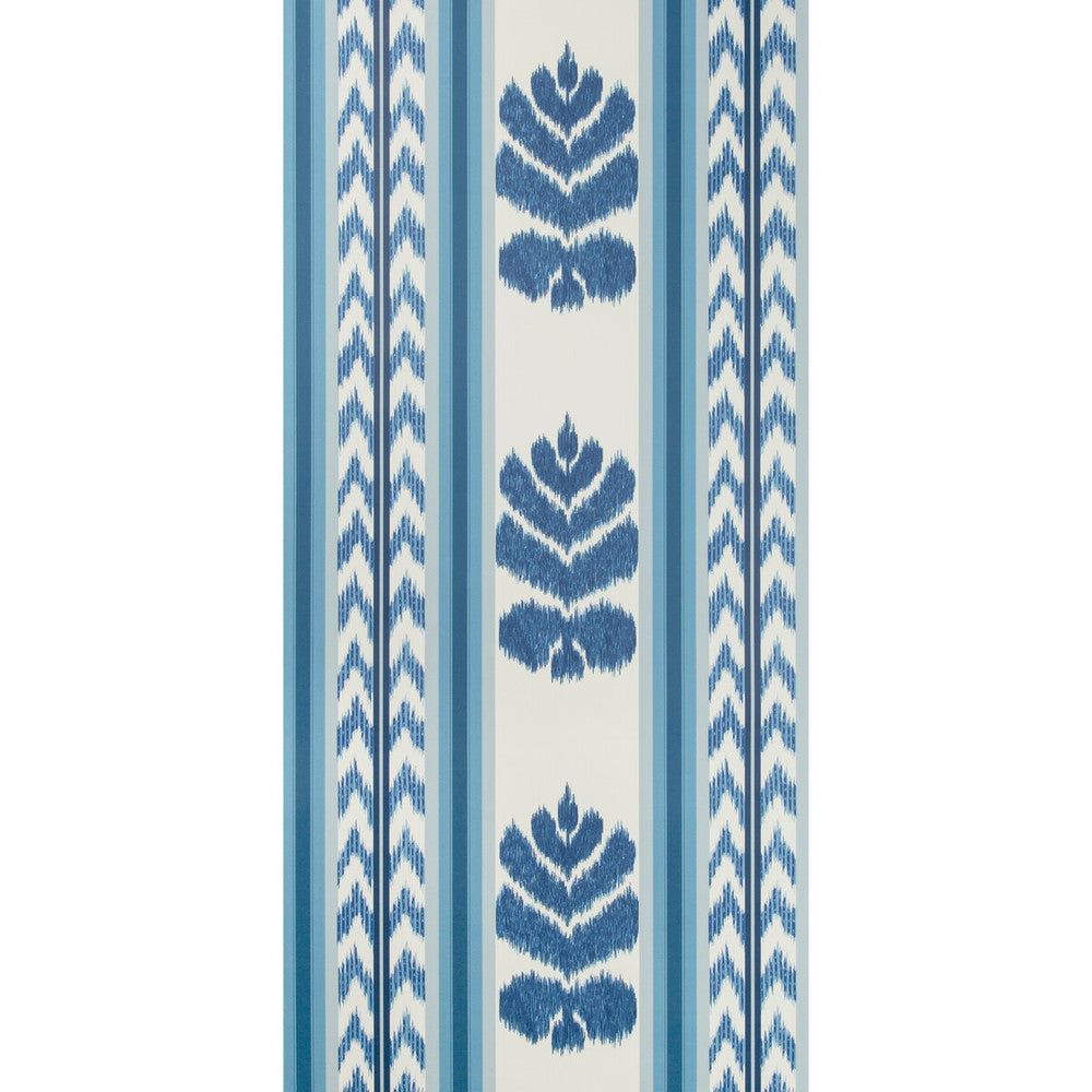 Chenonceaux Indigo by Brunschwig & Fils Wallcovering Brunschwig & Fils Wallcovering Chenonceaux IndigoWallcovering VOLUME 57 CELLULOSE - 60%;POLYESTER - 24%;MINERAL FILLERS - 12%;BINDER - 4% Italy </p><p>Repeat: H: 26.77, V: 18.82 26.77 - Fabric Carolina -