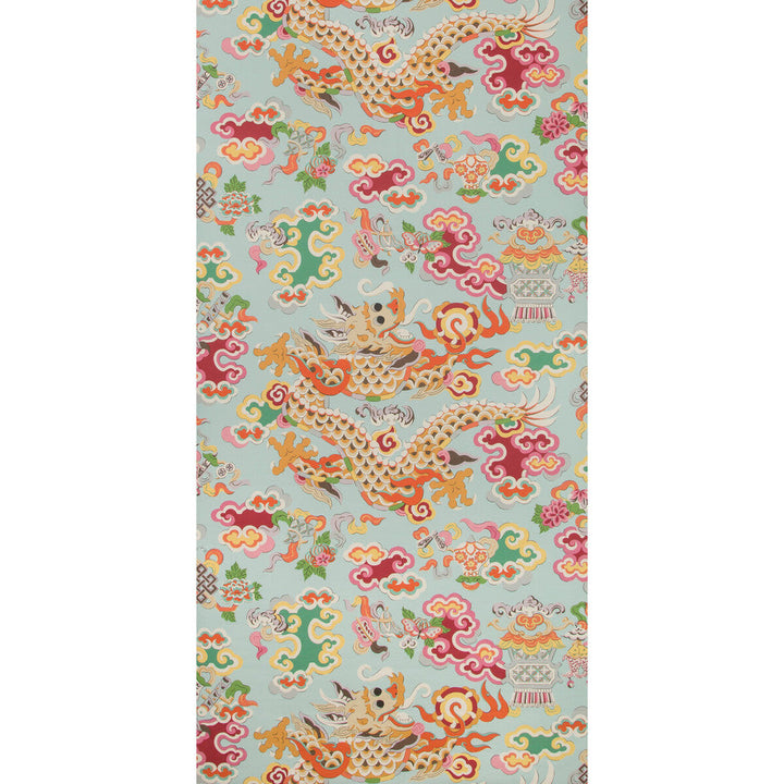Ming Dragon Aqua by Brunschwig & Fils Wallcovering Brunschwig & Fils Wallcovering Ming Dragon AquaWallcovering SUMMER PALACE WALLPAPERS CELLULOSE - 45%;BINDER - 20%;MINERAL FILLERS - 20%;POLYESTER - 15% United Kingdom </p><p>Repeat: H: 27.5, V: 27.2 27.5 - Fabric Carolina -