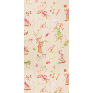 Cirque Chinois Pink by Brunschwig & Fils Wallcovering