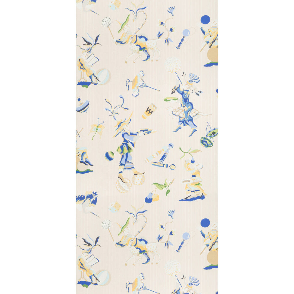 Cirque Chinois Blue by Brunschwig & Fils Wallcovering Brunschwig & Fils Wallcovering Cirque Chinois BlueWallcovering SUMMER PALACE WALLPAPERS CELLULOSE - 48%;BINDER - 20%;MINERAL FILLERS - 20%;POLYESTER - 11%;OTHER - 1% United Kingdom </p><p>Repeat: H: 27, V: 37.4 27 - Fabric Carolina -