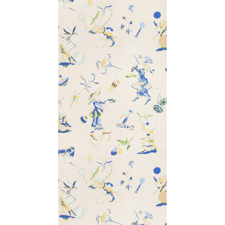 Cirque Chinois Blue by Brunschwig & Fils Wallcovering Brunschwig & Fils Wallcovering Cirque Chinois BlueWallcovering SUMMER PALACE WALLPAPERS CELLULOSE - 48%;BINDER - 20%;MINERAL FILLERS - 20%;POLYESTER - 11%;OTHER - 1% United Kingdom </p><p>Repeat: H: 27, V: 37.4 27 - Fabric Carolina -