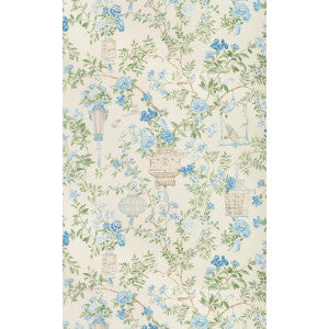 Jardin Fleuri Delft by Brunschwig & Fils Wallcovering