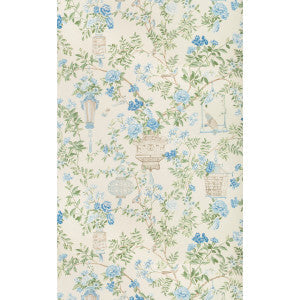 Jardin Fleuri Delft by Brunschwig & Fils Wallcovering