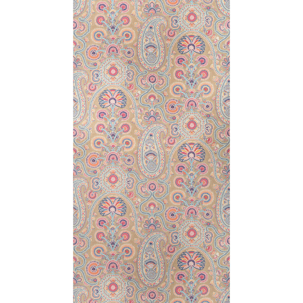 Saraya Jewel by Brunschwig & Fils Wallcovering Brunschwig & Fils Wallcovering Saraya JewelWallcovering GRAND BAZAAR WALLPAPERS WOOD PULP - 45%;BINDER - 20%;MINERAL FILLERS - 20%;POLYESTER - 15% United Kingdom </p><p>Repeat: H: 18, V: 24.88 35.98 - Fabric Carolina -