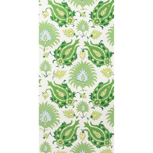 Kashmiri Leaf/Aloe by Brunschwig & Fils Wallcovering