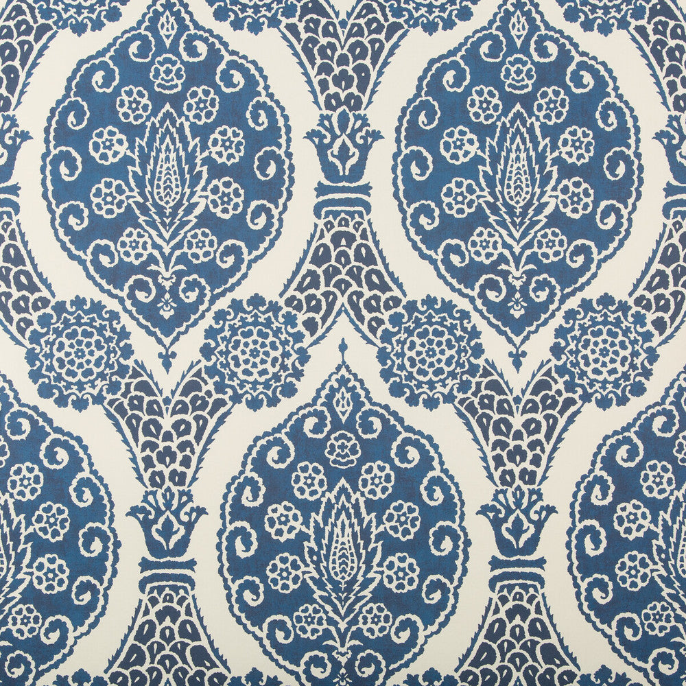Sufera Indigo by Brunschwig & Fils Wallcovering Brunschwig & Fils Wallcovering Sufera IndigoWallcovering GRAND BAZAAR WALLPAPERS CELLULOSE - 60%;POLYESTER - 24%;MINERAL FILLERS - 12%;BINDER - 4% Italy </p><p>Repeat: H: 26.77, V: 28.74 26.77 - Fabric Carolina -