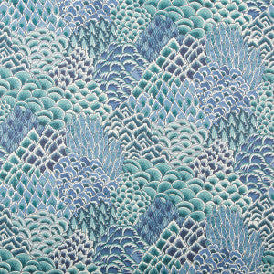 Katibi Turquoise by Brunschwig & Fils Wallcovering