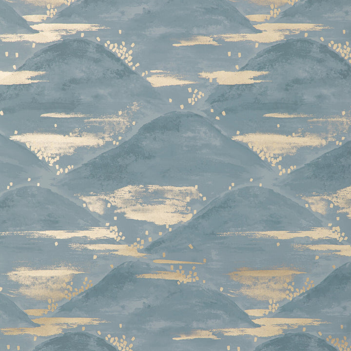 La Brume Blue by Brunschwig & Fils Wallcovering Brunschwig & Fils Wallcovering La Brume BlueWallcovering LES ENSEMBLIERS WALLPAPERS PAPER - 100% United States </p><p>Repeat: H: 18, V: 24 36 - Fabric Carolina -