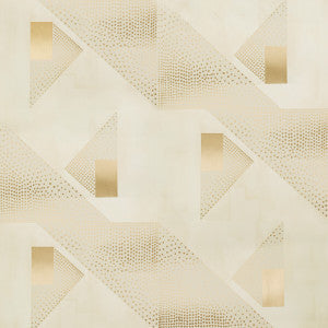 Le Tonnerre Beige by Brunschwig & Fils Wallcovering
