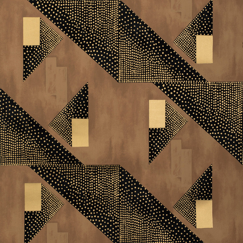 Le Tonnerre Gold by Brunschwig & Fils Wallcovering Brunschwig & Fils Wallcovering Le Tonnerre GoldWallcovering LES ENSEMBLIERS WALLPAPERS PAPER - 100% United States </p><p>Repeat: H: 13.5, V: 18 27 - Fabric Carolina -