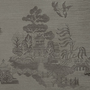 La Pagode Iron by Brunschwig & Fils Wallcovering