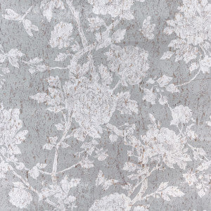 Les Pivoines Grey by Brunschwig & Fils Wallcovering