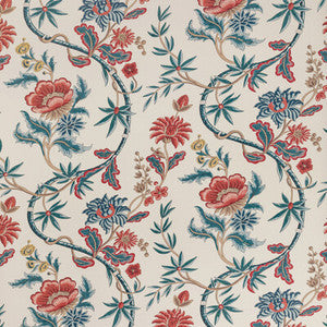 Veronique Blue by Brunschwig & Fils Wallcovering