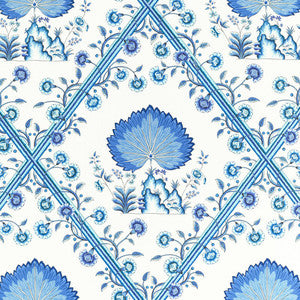 Loire Blue by Brunschwig & Fils Wallcovering