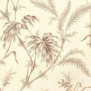Lauziere Taupe by Brunschwig & Fils Wallcovering