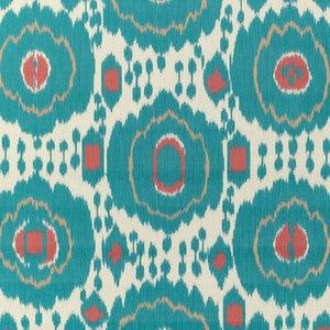 Mayenne Aqua by Brunschwig & Fils Wallcovering