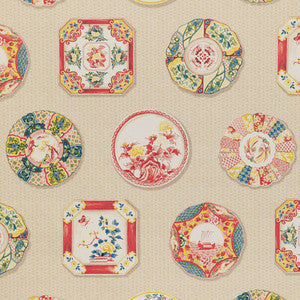 Bonchamp Red by Brunschwig & Fils Wallcovering