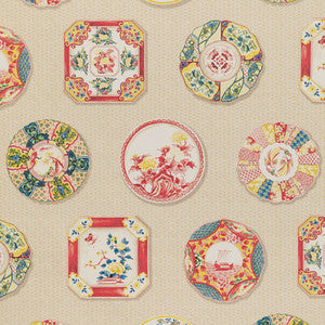 Bonchamp Red by Brunschwig & Fils Wallcovering