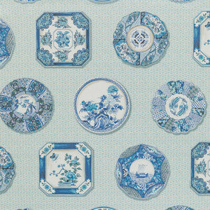 Bonchamp Blue by Brunschwig & Fils Wallcovering