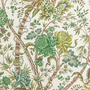 Luberon Green/Leaf by Brunschwig & Fils Wallcovering