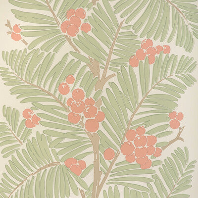 Brunschwig & Fils Wallcovering P8022108.319.0 Wallcovering PAPER - 95%;OTHER - 5% United States </p><p>Repeat: H: , V: 27.5 21 - My Fabric Connection -