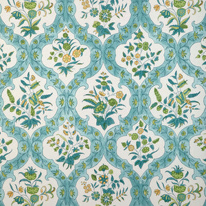 Ventoux Aqua/Leaf P8023102.313.0 by Brunschwig & Fils Wallcovering
