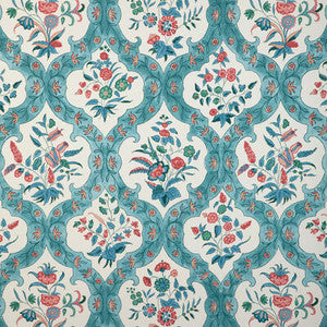 Ventoux Teal/Rose P8023102.353.0 by Brunschwig & Fils Wallcovering