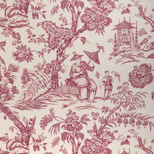 Marcel Aubergine P8023106.10.0 by Brunschwig & Fils Wallcovering