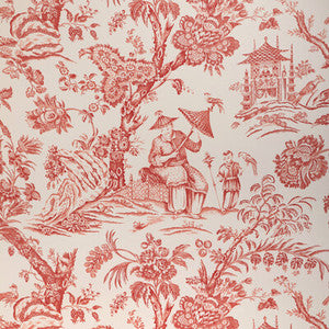 Marcel Red P8023106.19.0 by Brunschwig & Fils Wallcovering