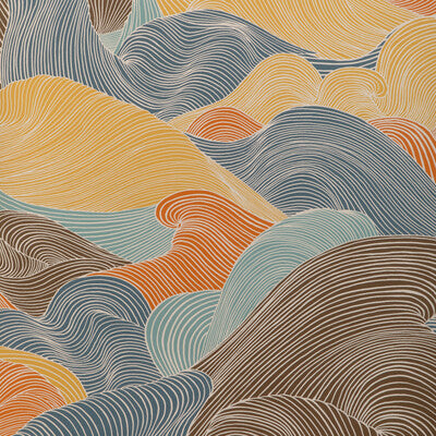 Brunschwig & Fils Wallcovering P8023111.512.0 Wallcovering PULP - 80%;POLYESTER - 20% Austria </p><p>Repeat: H: , V: 27.5 21 - My Fabric Connection -
