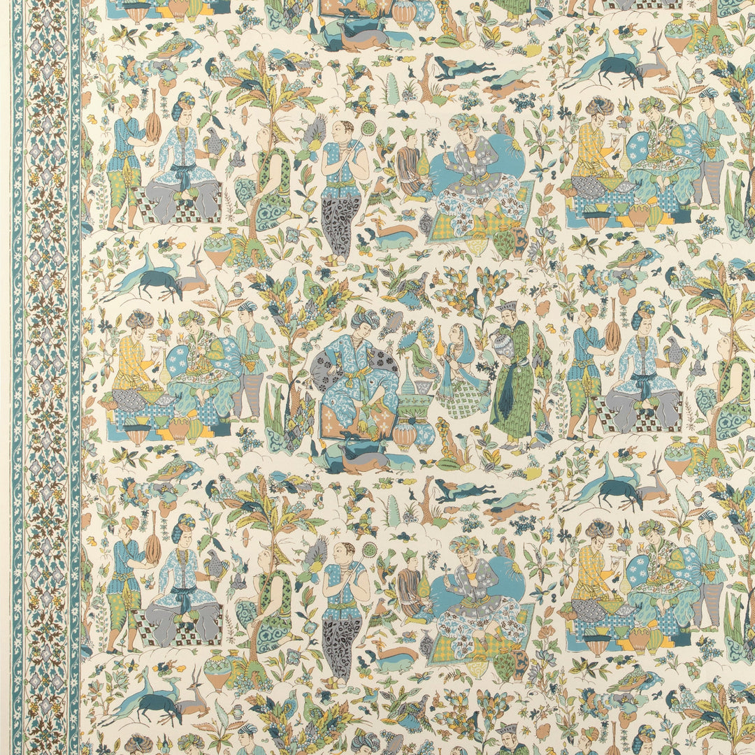 Aqua/Leaf By Brunschwig & Fils Wallcovering