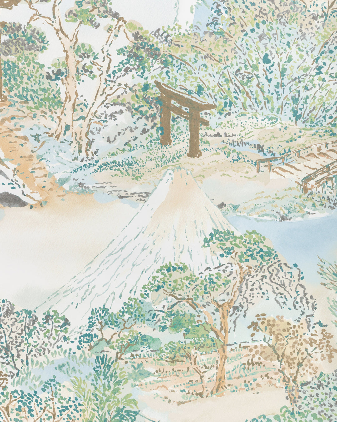Aqua By Brunschwig & Fils Wallcovering