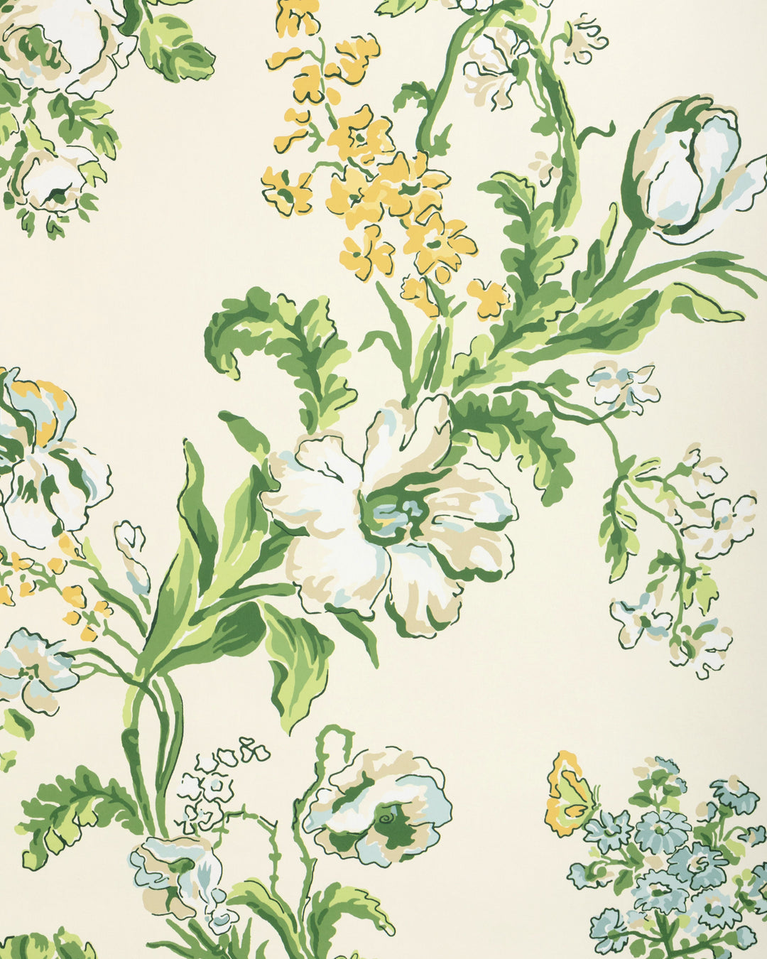 Vert/Soleil By Brunschwig & Fils Wallcovering